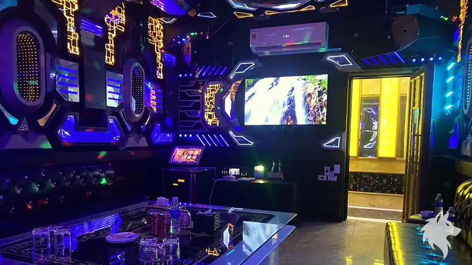 時尚 KTV 內部